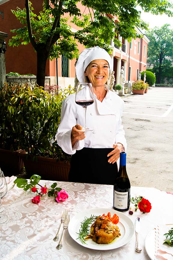 mariarosa barindi, ristorante alloggio villa bonin